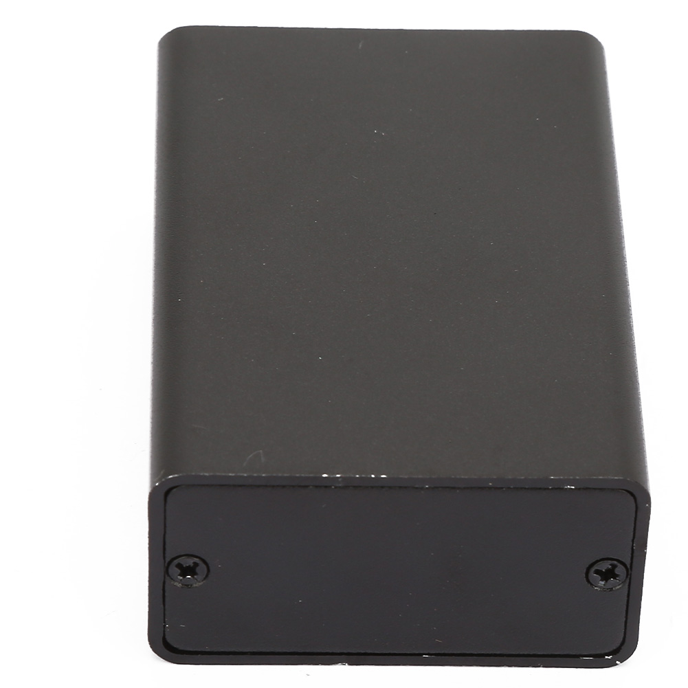 Frosted Black Aluminum Printed Circuit Board Instrument Box Enclosure Elec KRI✈️