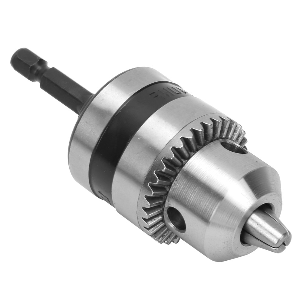 Light Wrench Chuck 1.5-10mm 3/8-24UNF + 1/4 Hex Head 3/8 Thread Exte KRI✈️