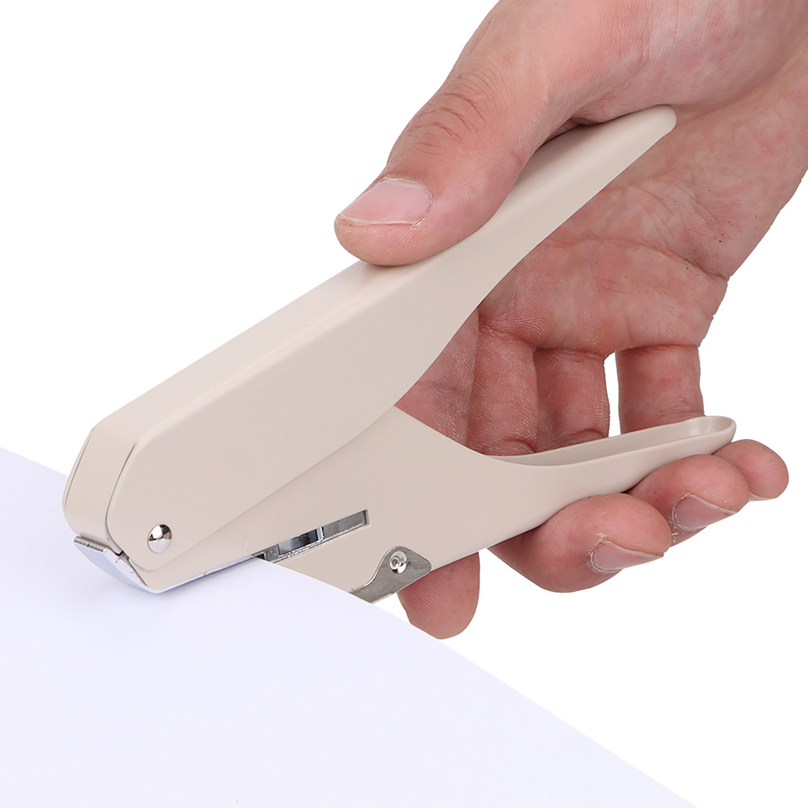 Mushroom Hole Puncher LoosE Leaf Page Punching Machine Offices School Supp KRI✈️