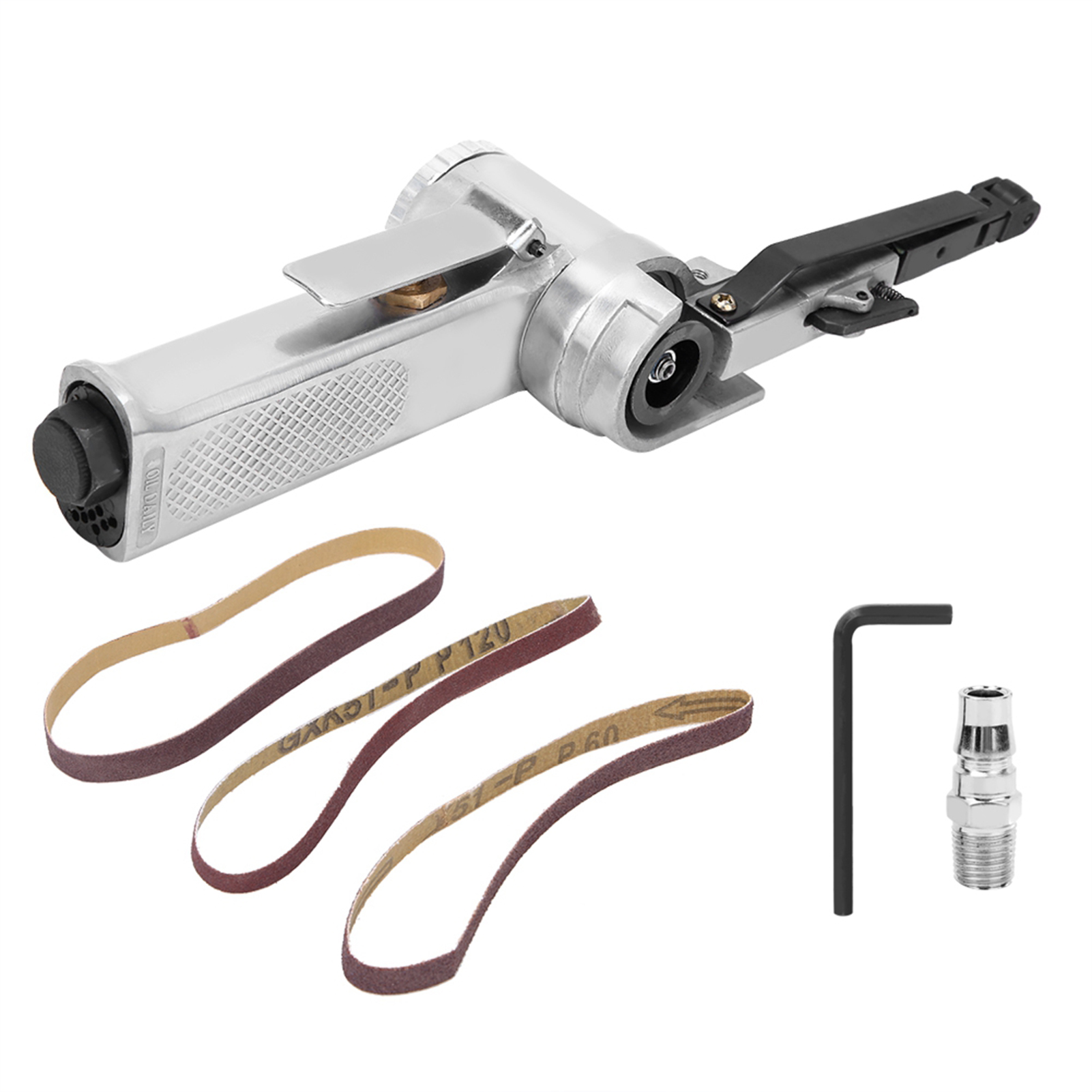 10mm Pneumatic Belt Sander Air Polishing Machine For Furniture Wo KRI✈️