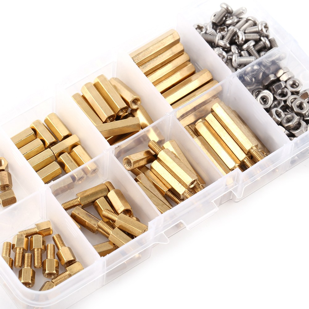 M3 PCB Hex Male Female Brass Threaded Standoffs Screw Nut (Set A) KRI✈️