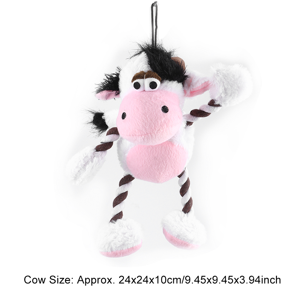 Soft Plush Pet Teeth Cleaning Protection Chewing Biting Interactive Traini KRI✈️