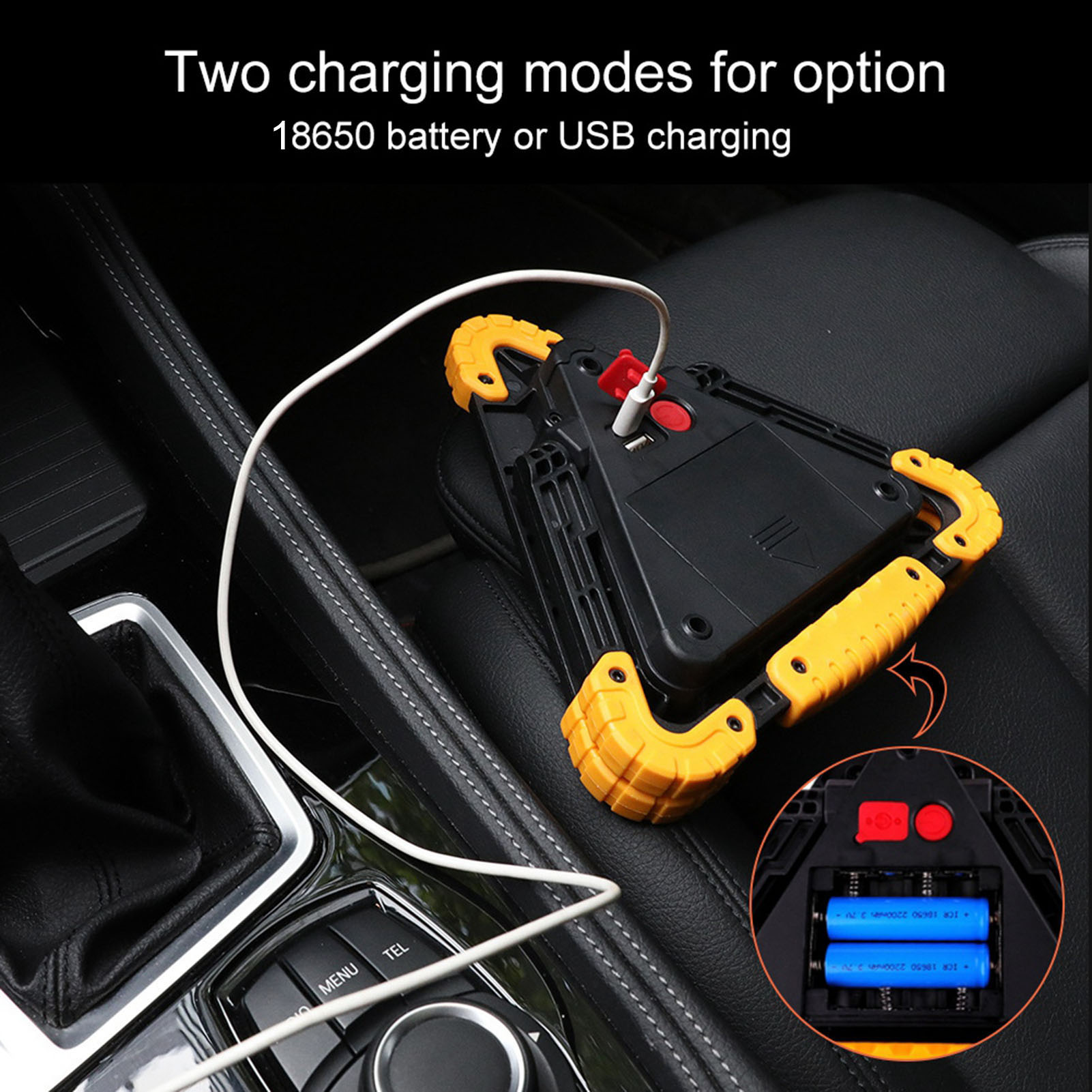 30W Car Emergency Safety Triangle Stop Sign With Red LED Warning Light ...