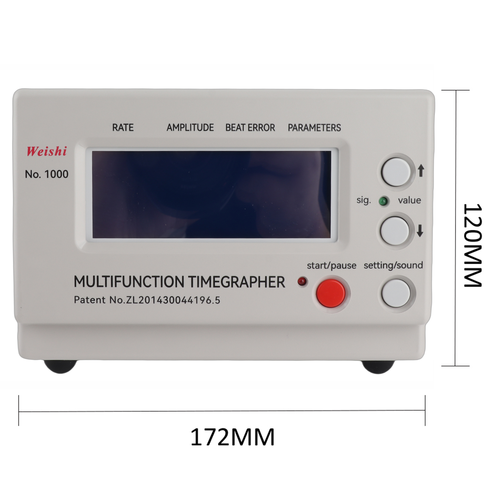 Weishi No.1000 Timegrapher Mechanical Watch Timing Machine