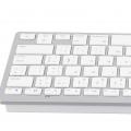Neu Drahtlose Tastatur Mini 78 Tasten Ultra Thin Portable White Computer - Bild 15 von 36