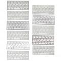 Neu Drahtlose Tastatur Mini 78 Tasten Ultra Thin Portable White Computer - Bild 14 von 36