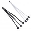 16Pin Zu 3X 8 Pin Gpu Kabel PCIE 5.0 12VHPWR Rechteckiger Winkel 12+4 Pin UK - Bild 14 von 19