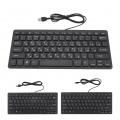 78 Key Ultra Slim Sprache Tastatur USB Verdrahtete Kompakte Tastatur Mit UK - Bild 13 von 18