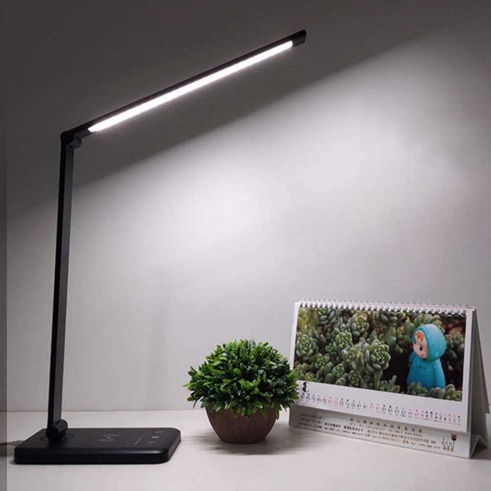 MAYTHANK Lampe de Bureau Lampe de Table Sans fil Rechargeable USB