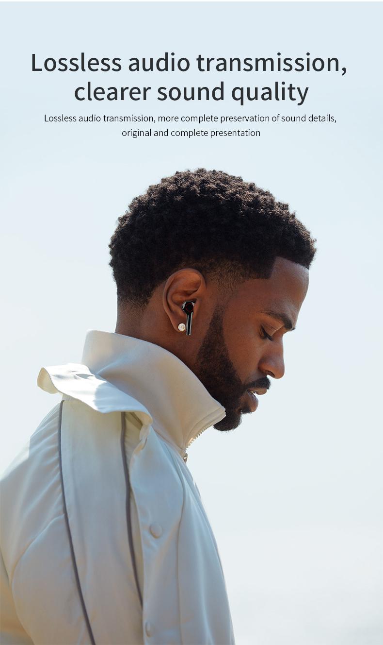 ` Earbuds 5.0 BT Kopfhörer Ultra Lange Standby-Headset Semi Style - Zdjęcie 11 z 24
