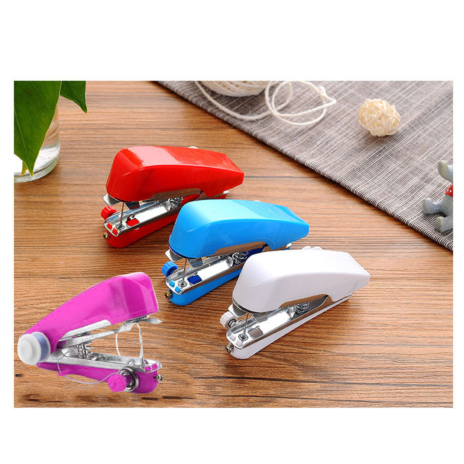 Handheld Sewing Machine Portable Mini Manual Sewing Tool Hand Stitcher For DIY - Picture 16 of 27
