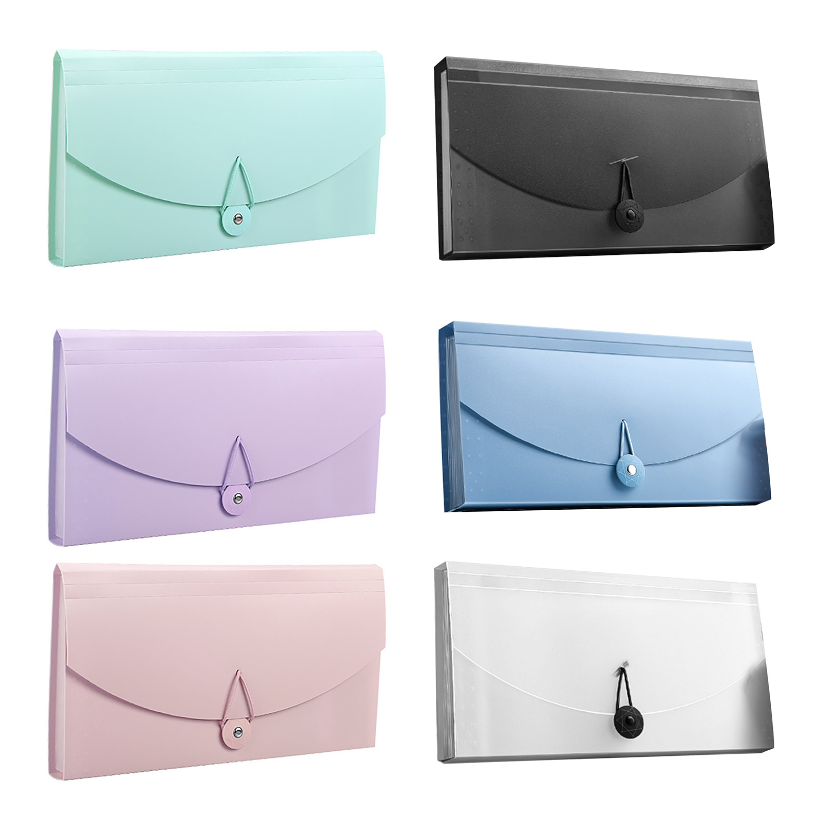 Expanding File Folder 13 Pockets Professional Waterproof Documents File Folder