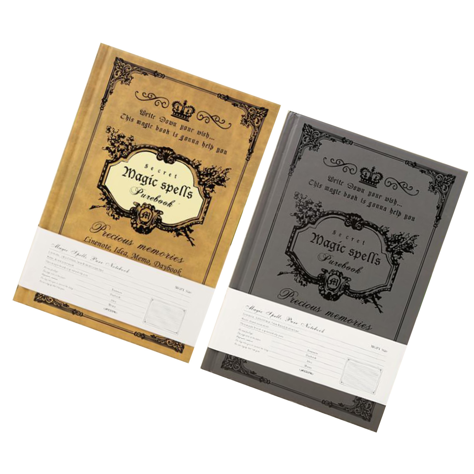 Lined Notebook A5 Retro Design Hardcover Journal Notebook For Home Office Part - Picture 13 of 18