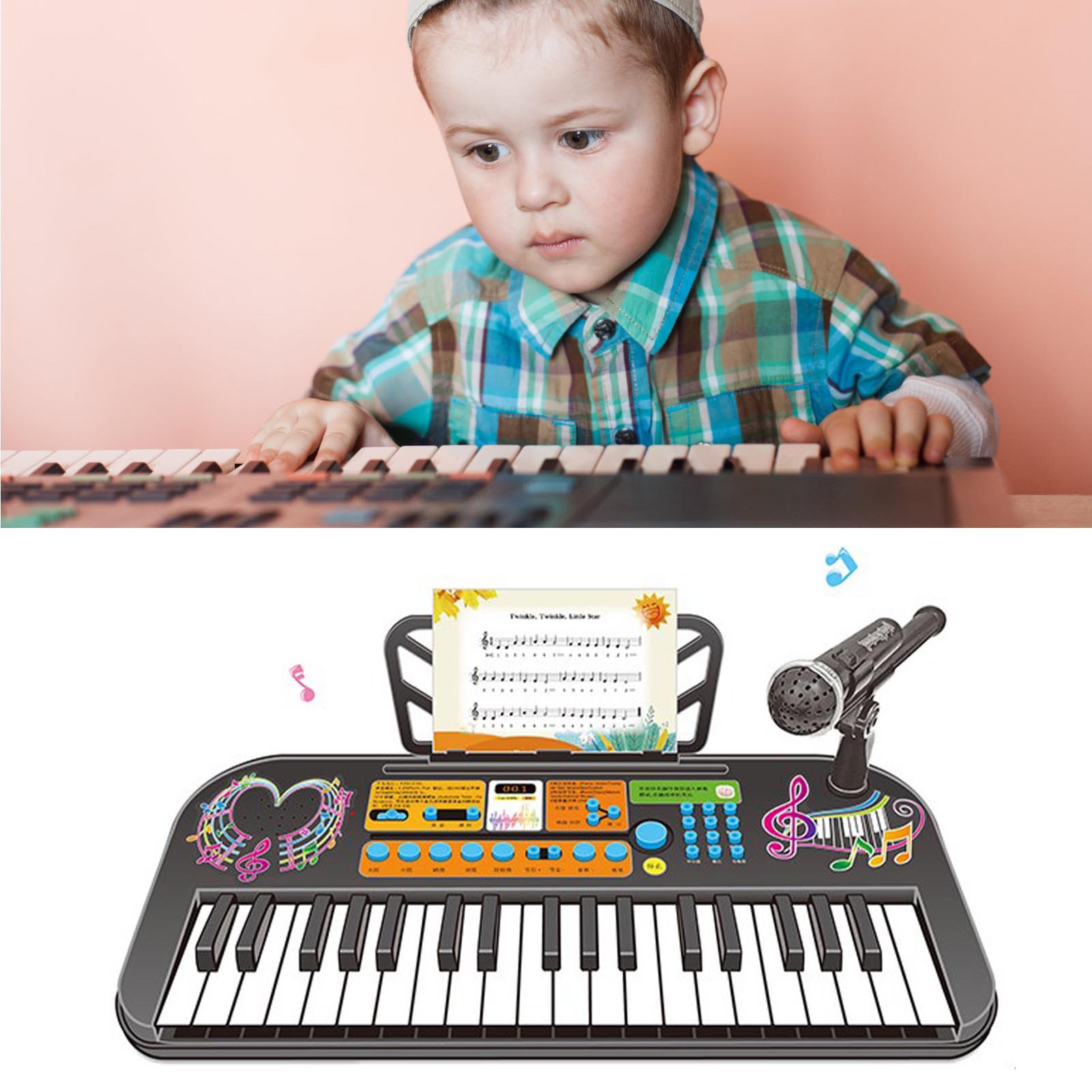 Electronic Digital Piano Children Household Portable Keyboard Piano For Begi WYD - Picture 17 of 18