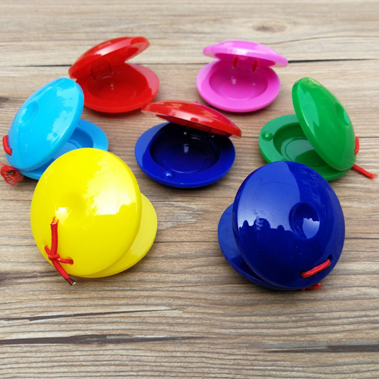 Children Finger Castanet Plastic Castanet Musical Instrument Rhythm Educatio NAU - Picture 19 of 21