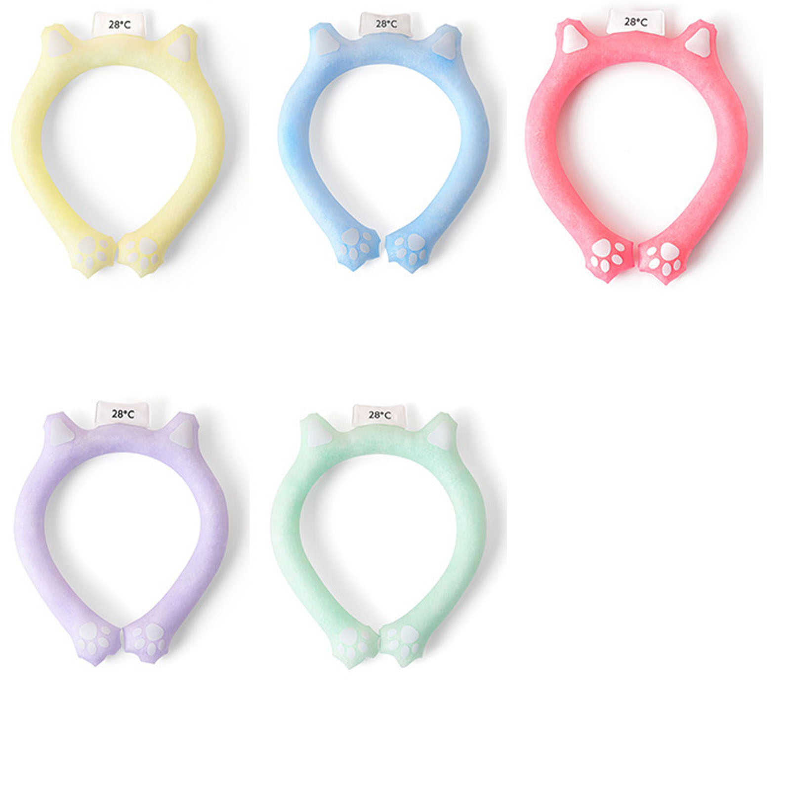 Neck Cooling Ring Wearable Cooling Neck Wraps Reusable Hands Cooler For TDM - Bild 15 von 25