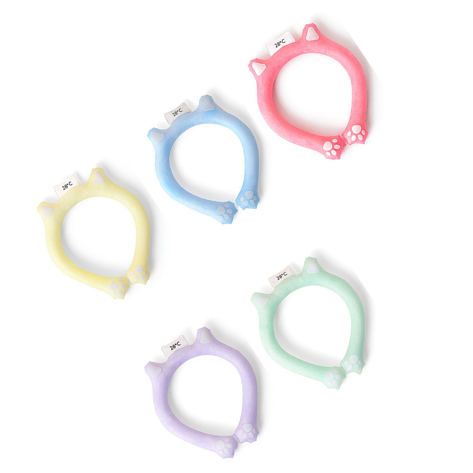 Neck Cooling Ring Wearable Cooling Neck Wraps Reusable Hands Cooler For TDM - Bild 21 von 25
