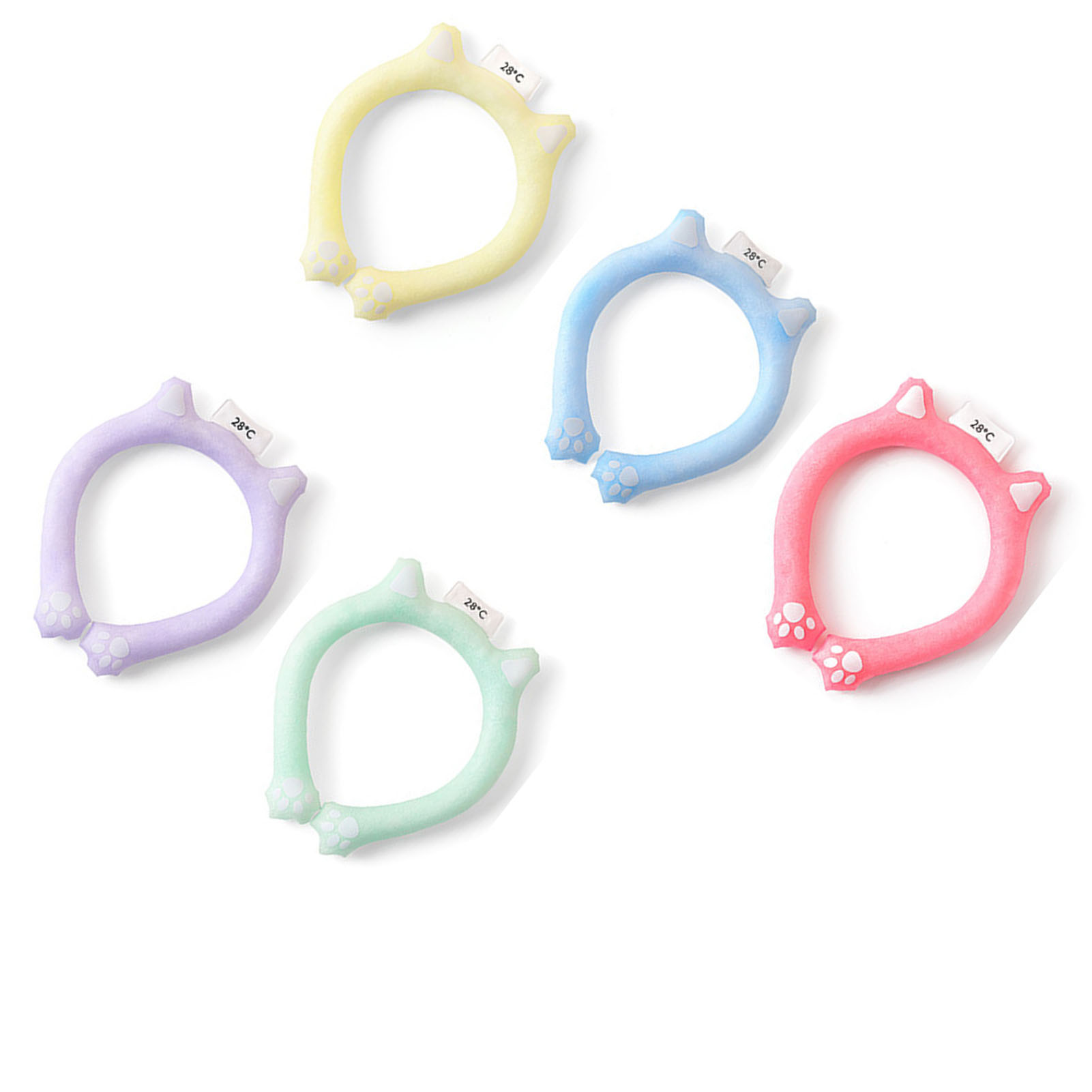 Neck Cooling Ring Wearable Cooling Neck Wraps Reusable Hands Cooler For TDM - Bild 16 von 25