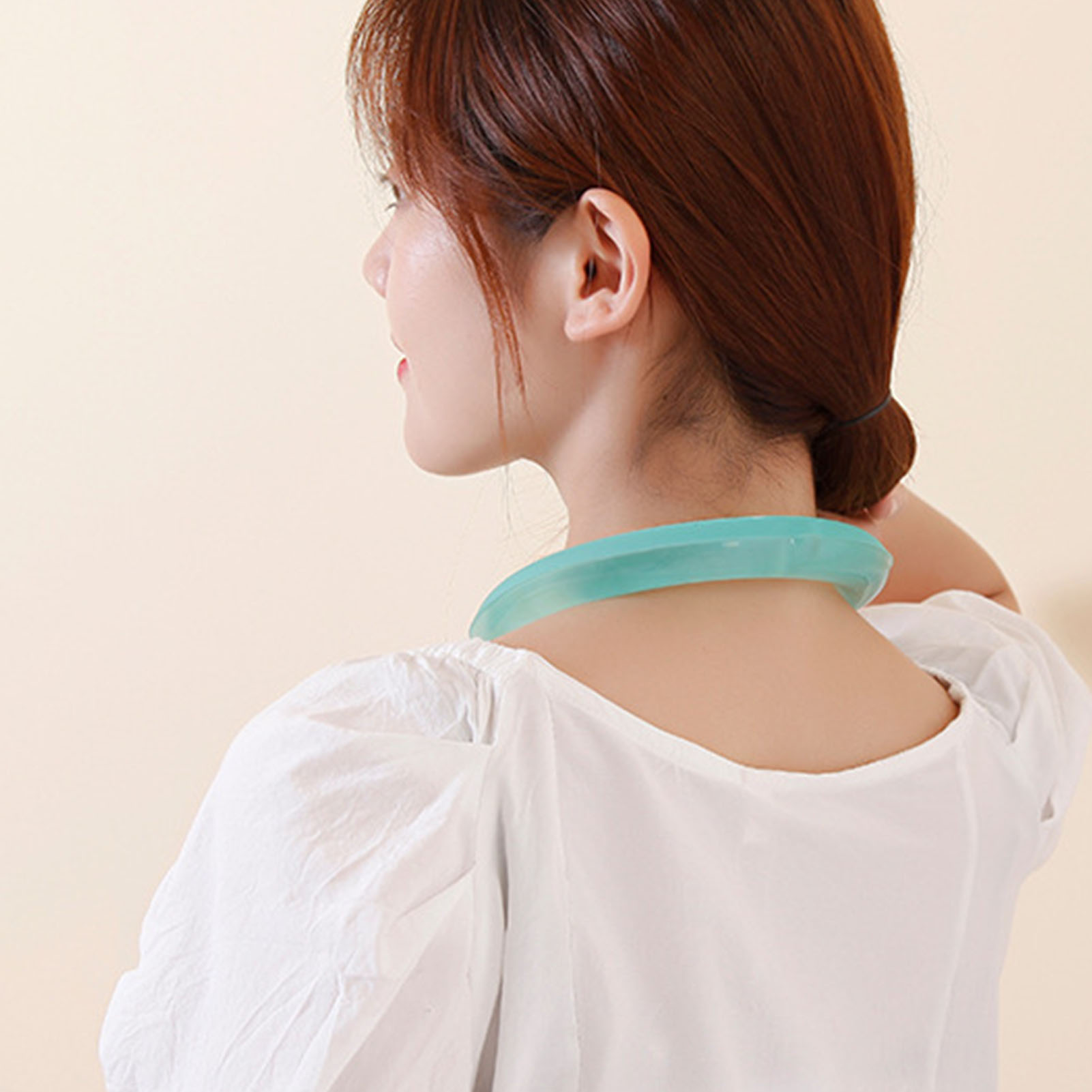 Neck Cooling Ring Wearable Cooling Neck Wraps Reusable Hands Cooler For TDM - Bild 14 von 25