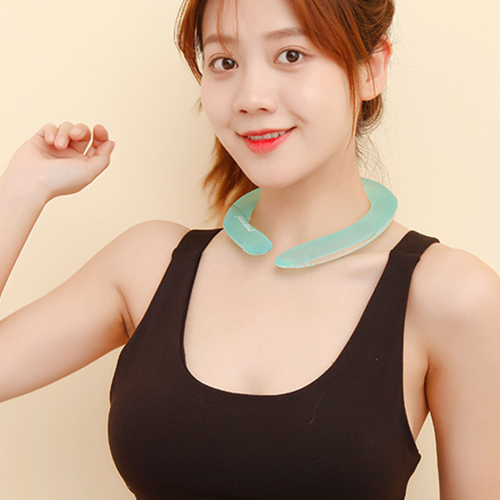 Neck Cooling Ring Wearable Cooling Neck Wraps Reusable Hands Cooler For TDM - Bild 20 von 25