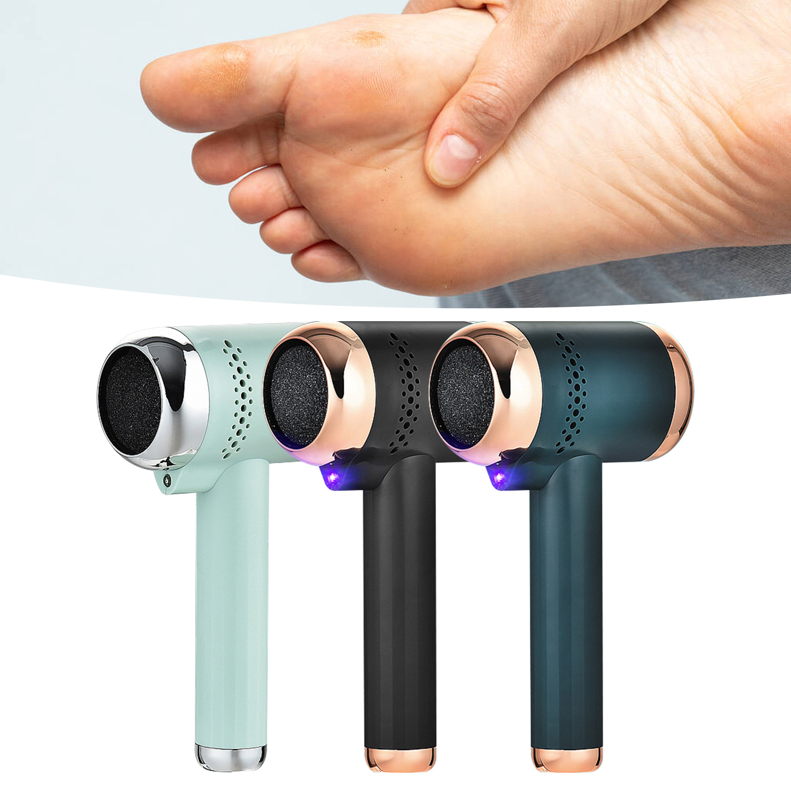 Electric Foot Callus Remover Automatic Safety Lock Multi Functional Recharge HR6 - Picture 19 of 24