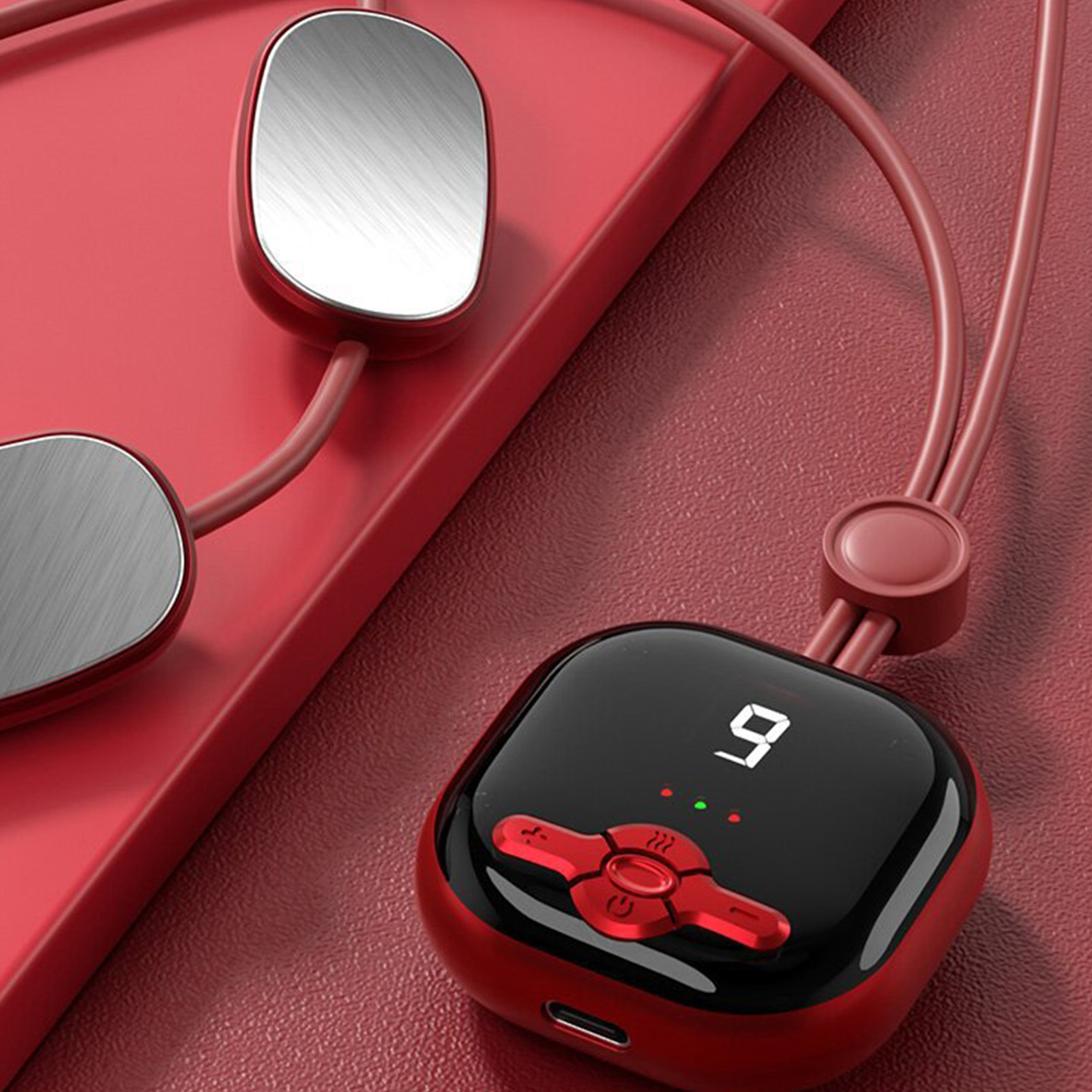 Colgante Inteligente Masajeador de Cuello Eléctrico Pulso Masajeador de Cuello 19 Niveles 6 M CHW - Imagen 19 de 19