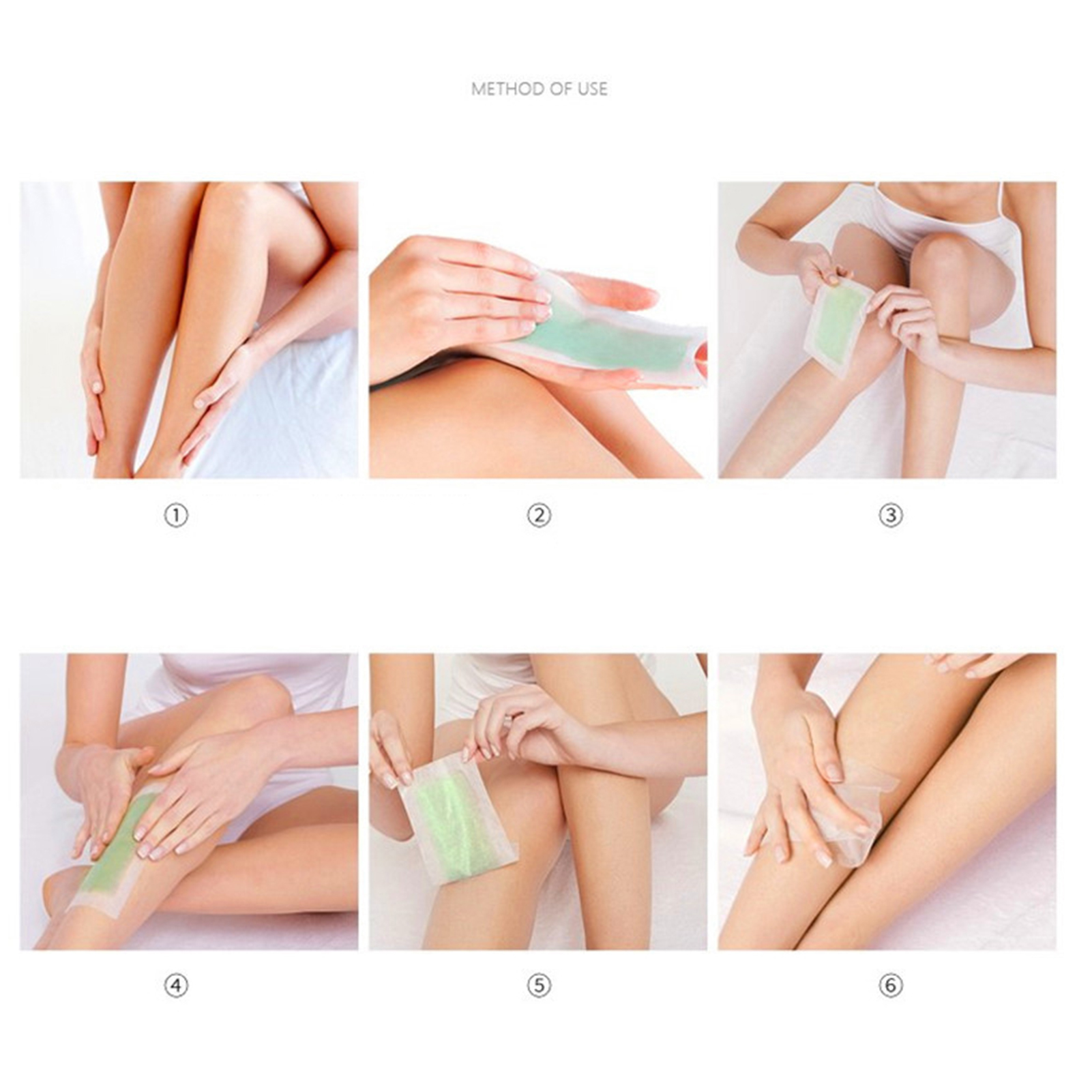 Hair Removal Wax Paper 2 Sided Handy Bikini Line Face Leg Armpit Body Gentle HAO - Picture 15 of 16