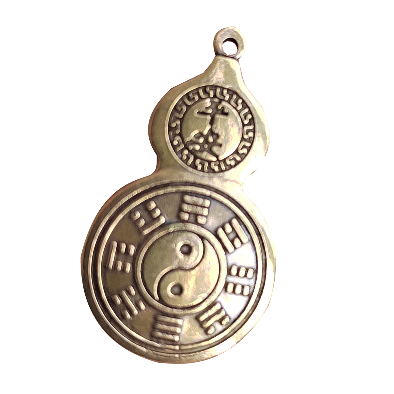 Small Gourd Keychain Pendant Feng Shui Ornament Multi Functional Good Luck Gourd - Picture 13 of 18