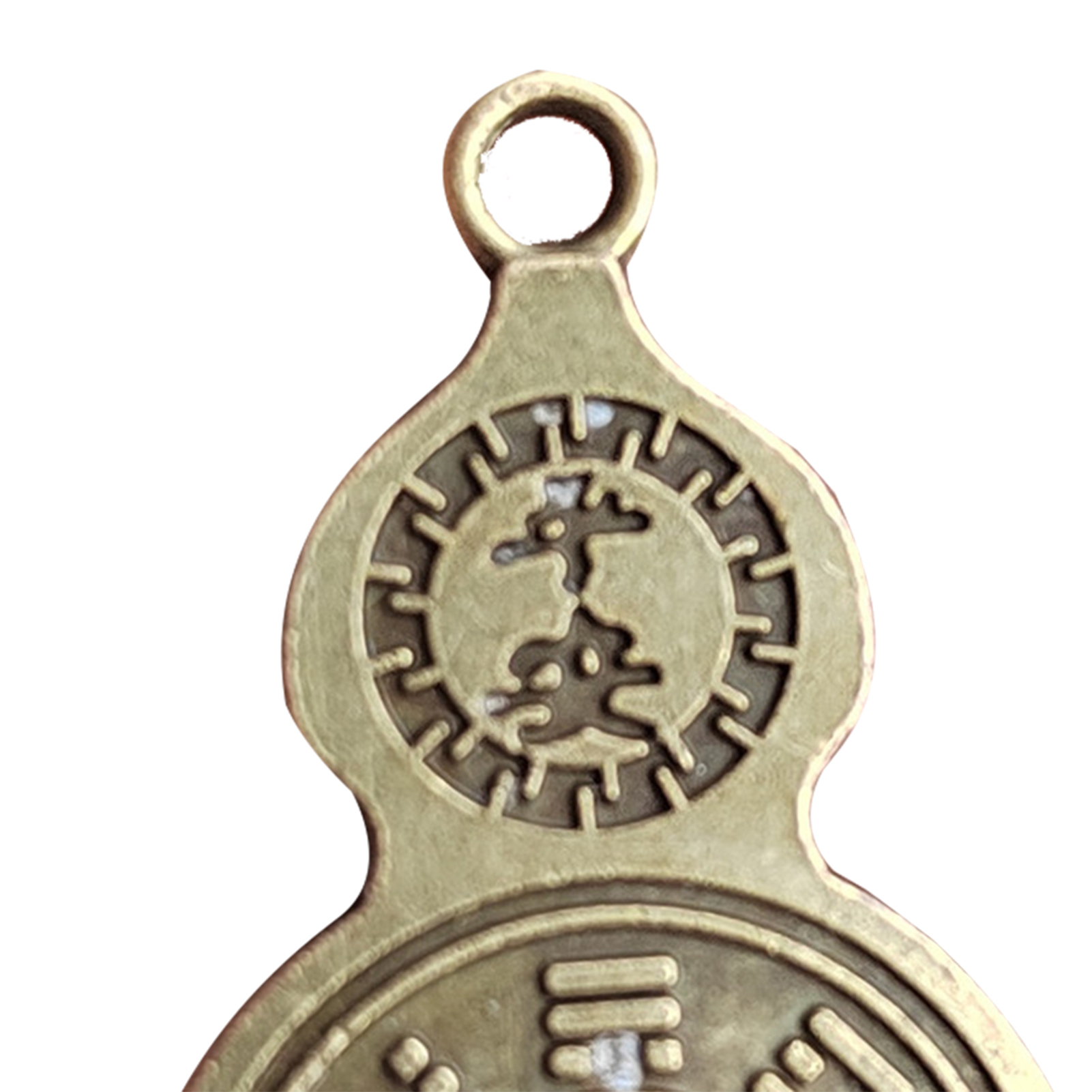Small Gourd Keychain Pendant Feng Shui Ornament Multi Functional Good Luck Gourd - Picture 18 of 18