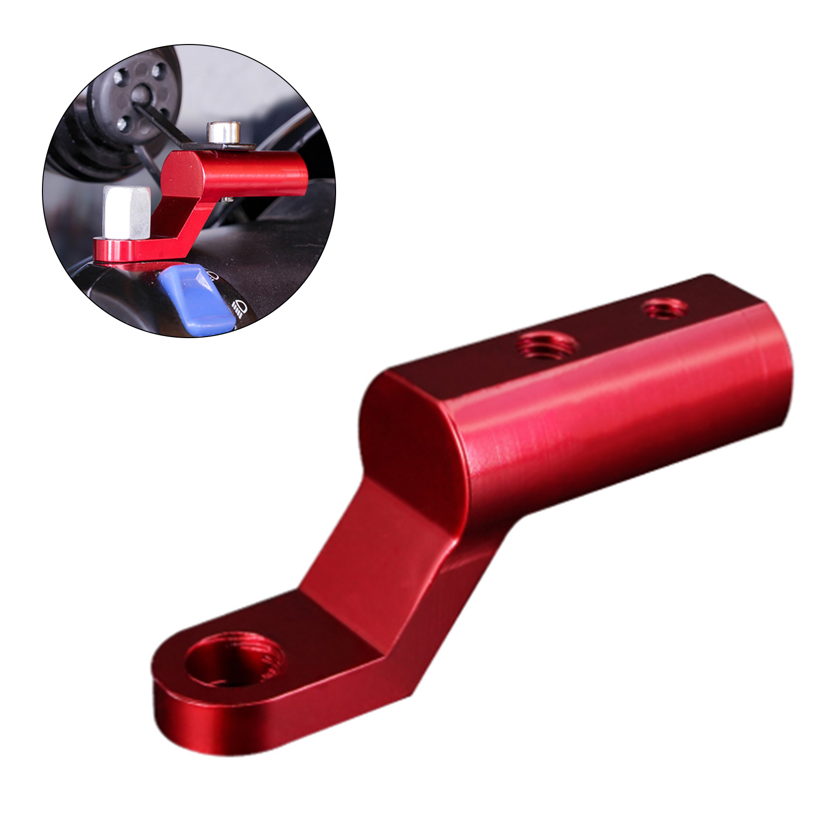 Motorcycle Rearview Mirror Extend Mount Holder Multifunctional CNC Aluminium - Picture 13 of 24