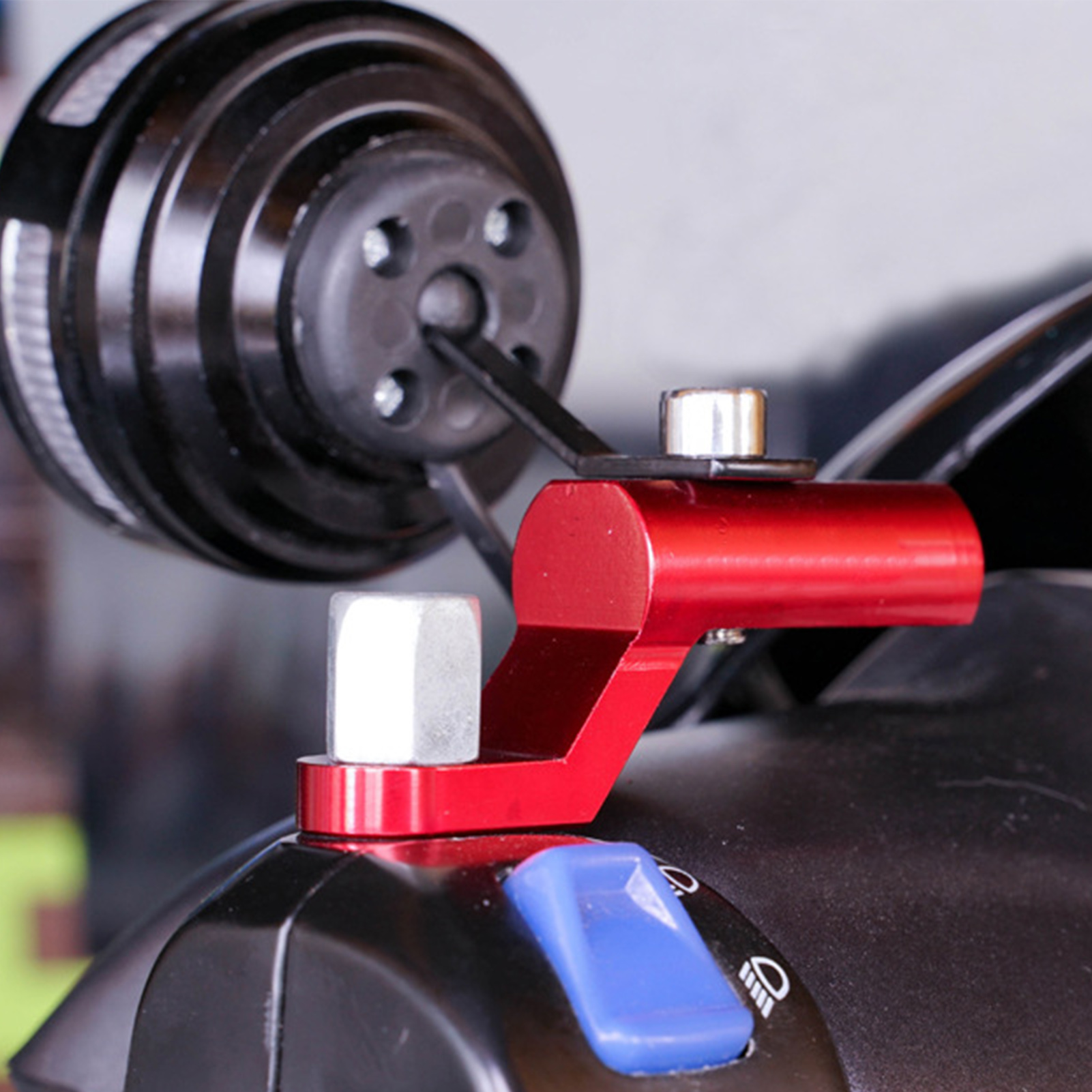 Motorcycle Rearview Mirror Extend Mount Holder Multifunctional CNC Aluminium - Picture 20 of 24