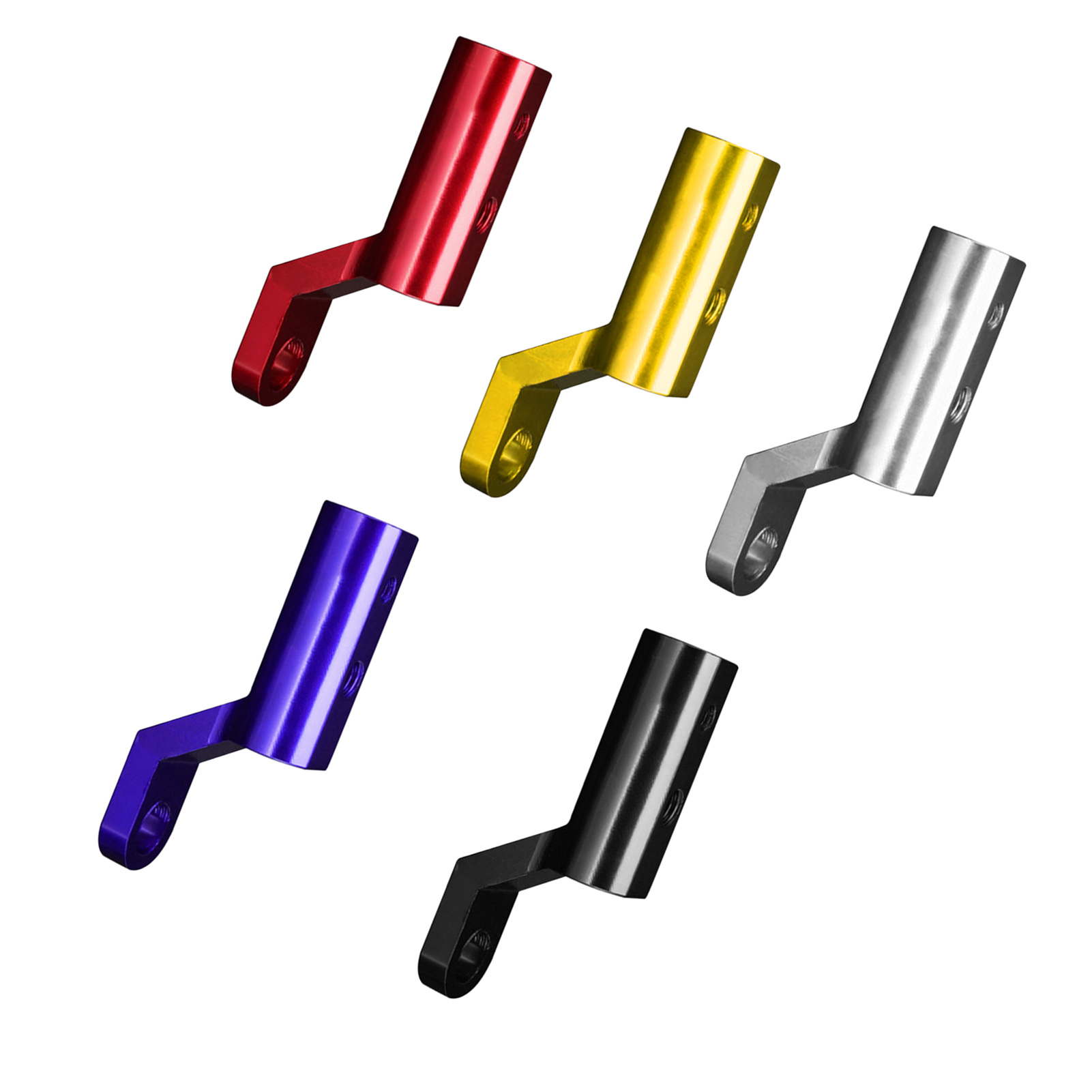 Motorcycle Rearview Mirror Extend Mount Holder Multifunctional CNC Aluminium - Picture 18 of 24