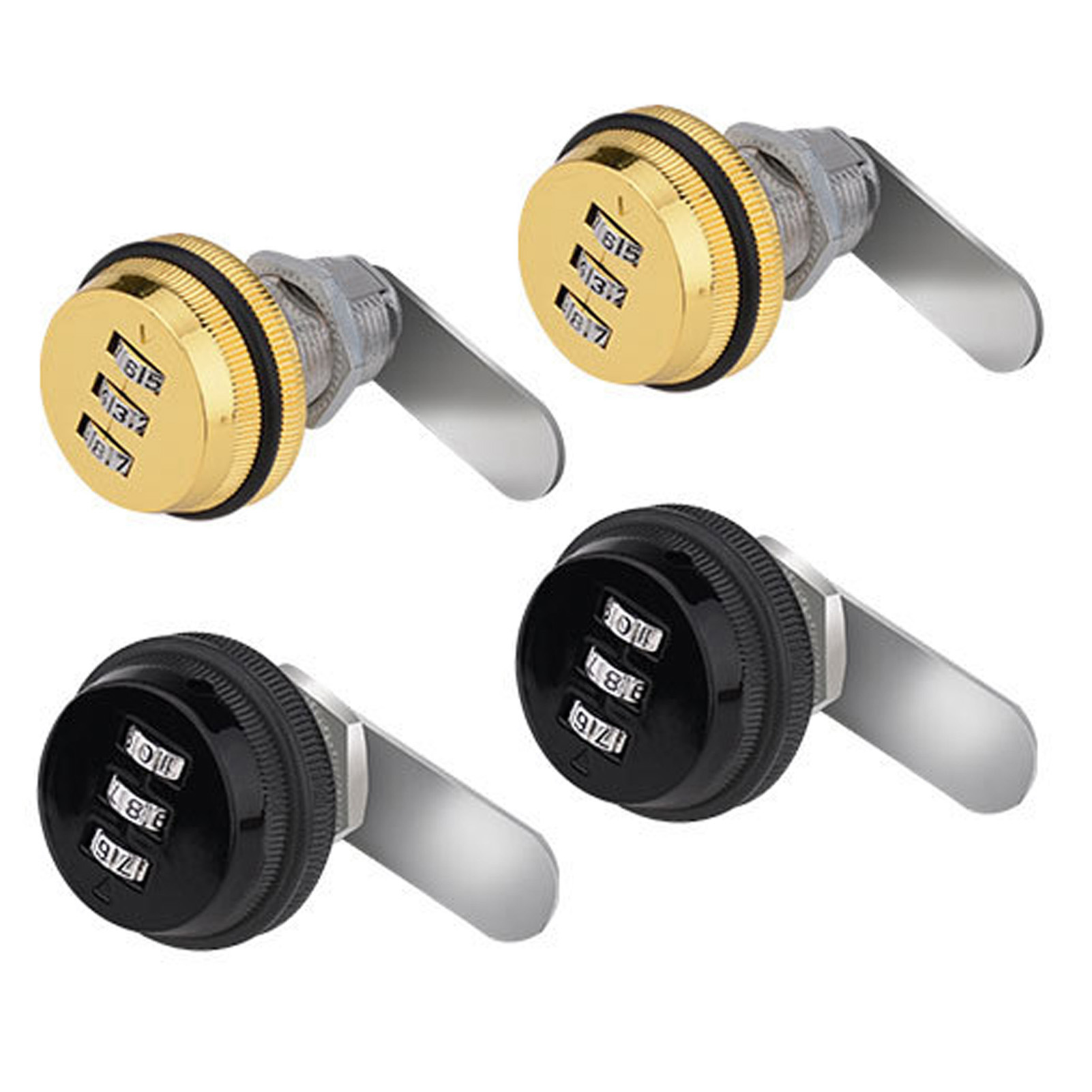 File Cabinet Password Cam Lock 3 Dial Anti Theft Zinc Alloy For Dressing Lock CB - Bild 6 von 17