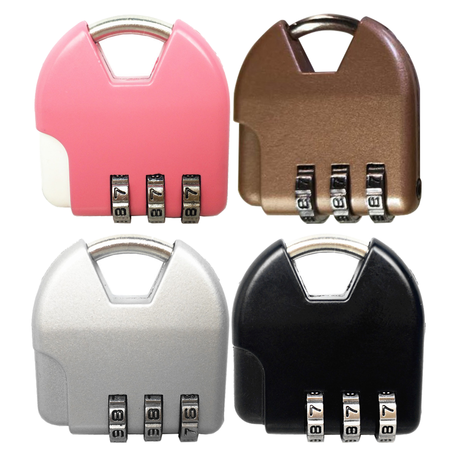 Luggage Lock DIY Setting Password Lightweight Zinc Alloy Material Combination CB - Bild 7 von 12