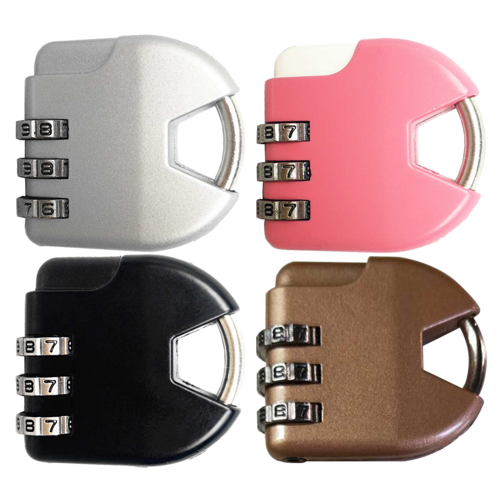 Luggage Lock DIY Setting Password Lightweight Zinc Alloy Material Combination CB - Bild 10 von 12