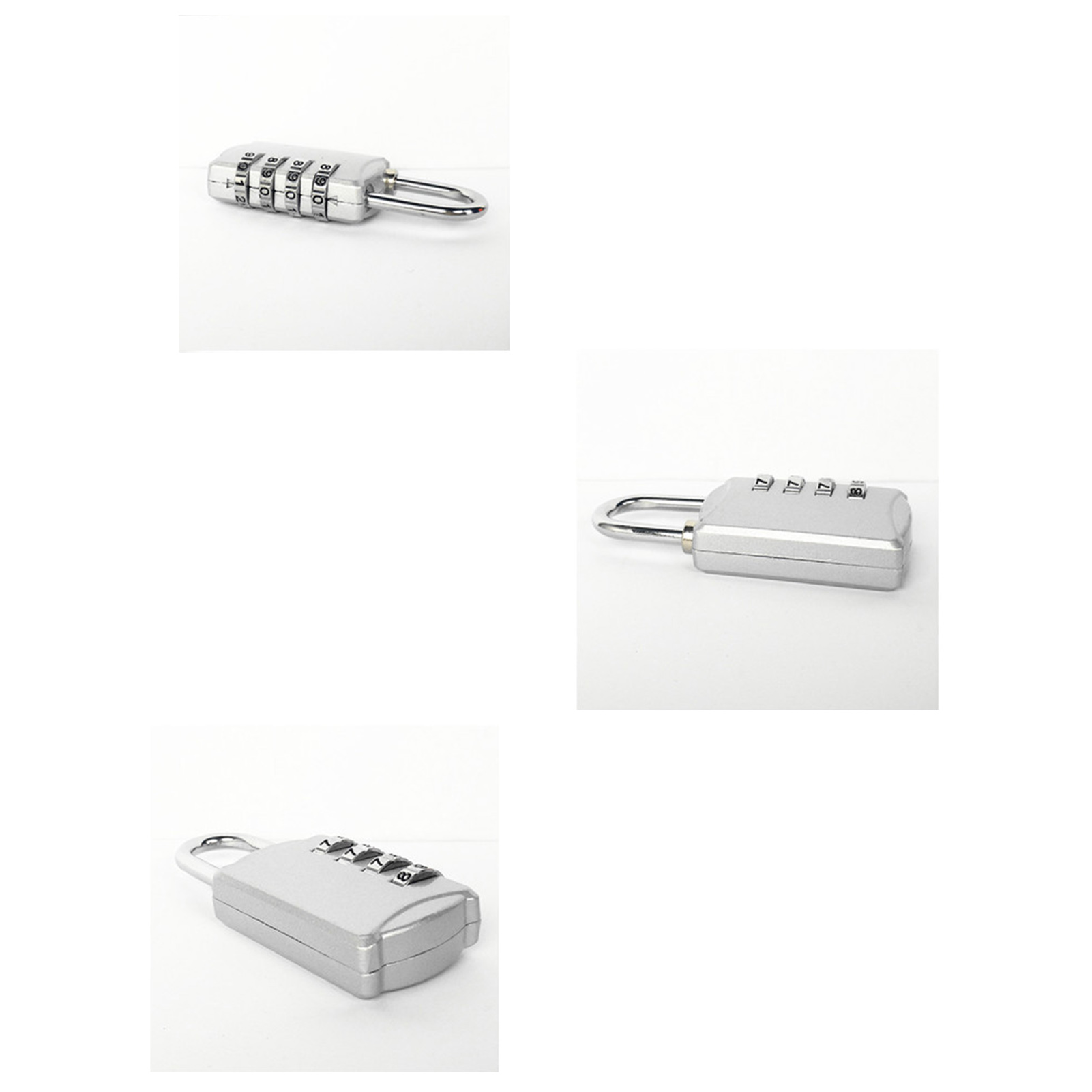 Coded Lock Zinc Alloy Keep Security Combination Padlock For Luggage Cases Fil CB - Bild 17 von 28