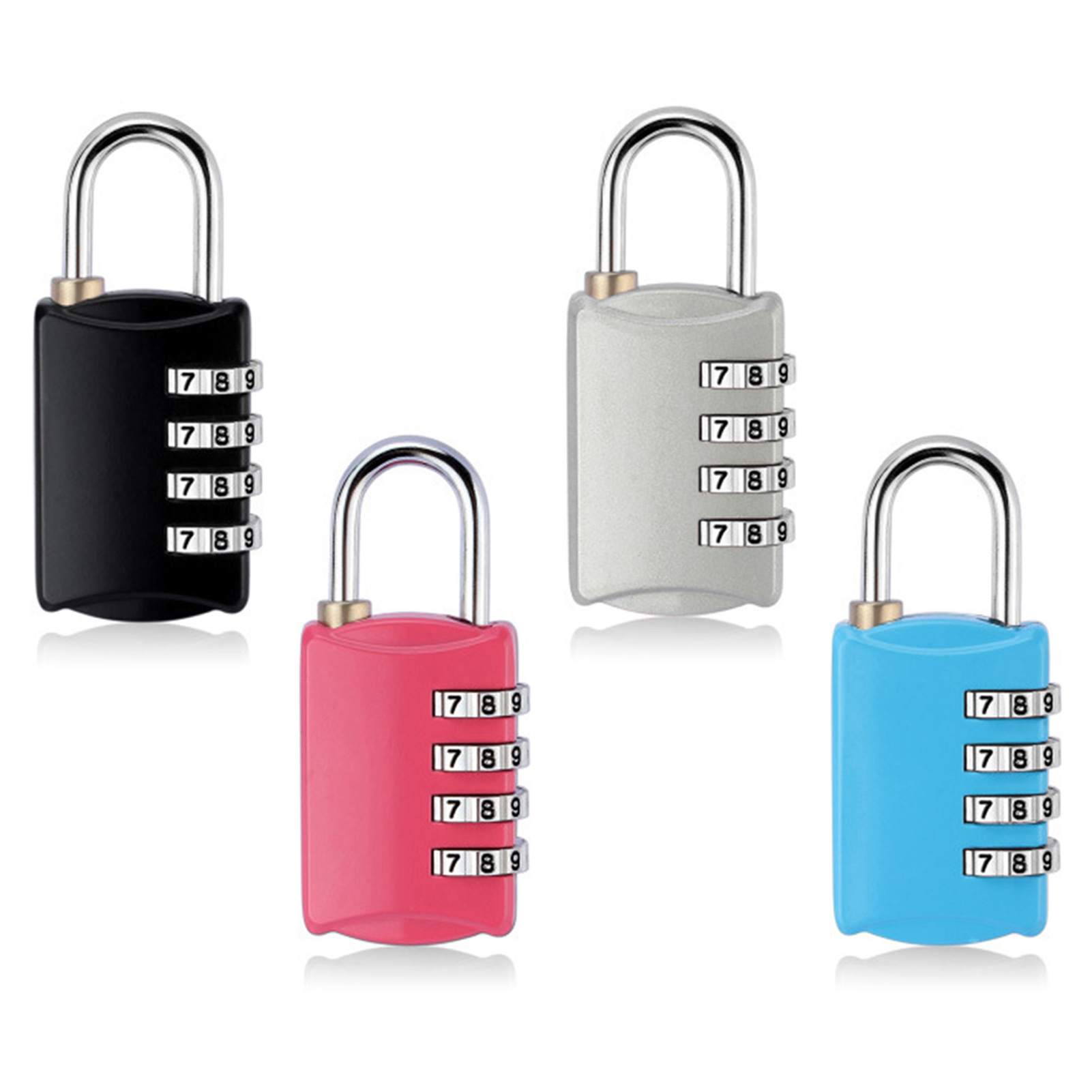 Coded Lock Zinc Alloy Keep Security Combination Padlock For Luggage Cases Fil CB - Bild 23 von 28