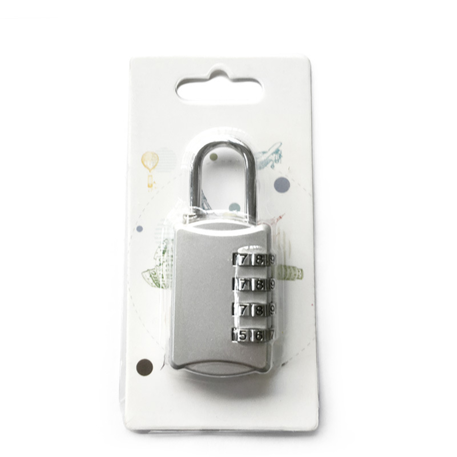 Coded Lock Zinc Alloy Keep Security Combination Padlock For Luggage Cases Fil CB - Bild 27 von 28
