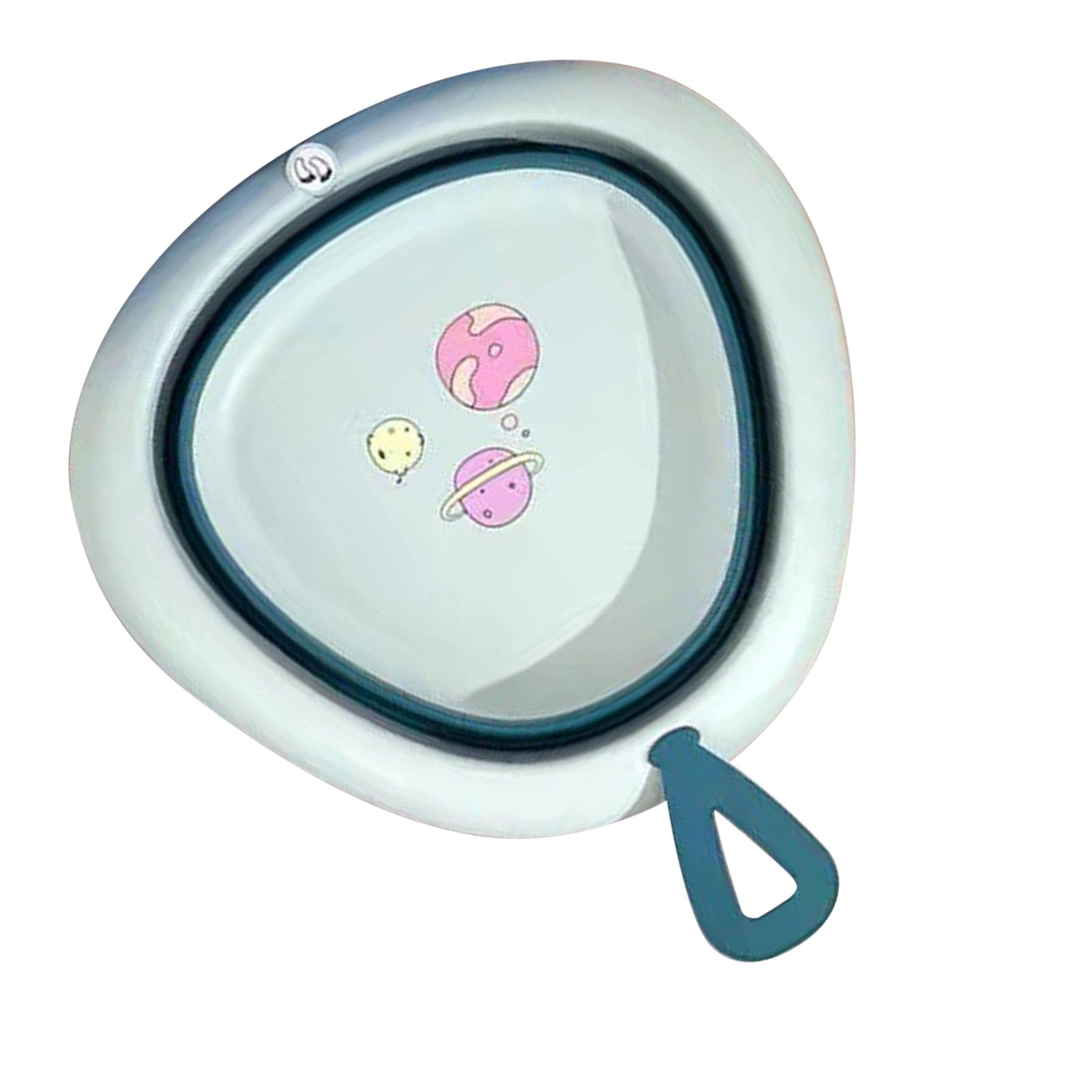 Portable Plastic Basins Cute Foldable Wash Basin For Kids Baby For Travel - Picture 16 of 21