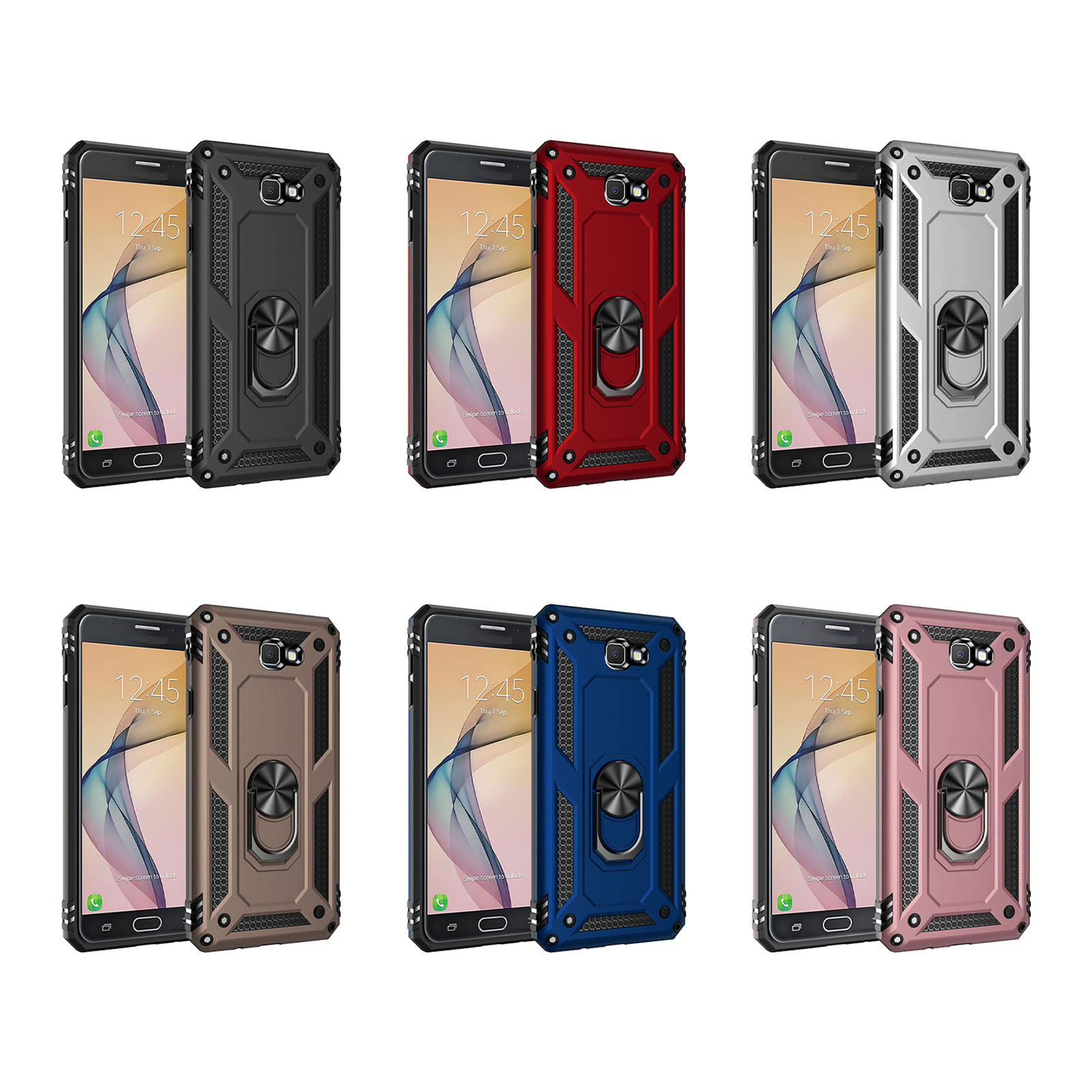 Phone Case For J7 Prime For ON7 2016 Rugged PC Shockproof Protective NEW - Bild 21 von 25