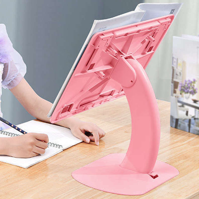 Desktop Book Stand Ergonomic Adjustable Foldable Multifunctional Book Holder CB - Afbeelding 13 van 14