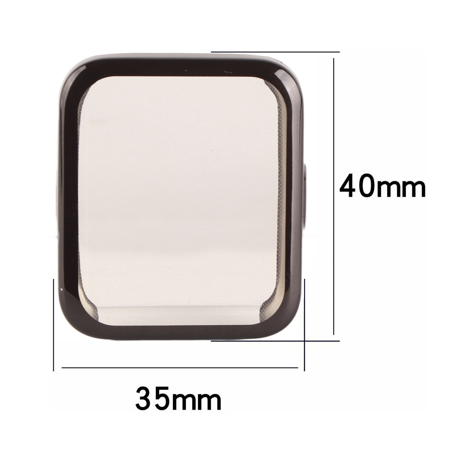 Smartwatch Screen Protetor Fully Covered Protective Case Cover For Red FY - Zdjęcie 13 z 18