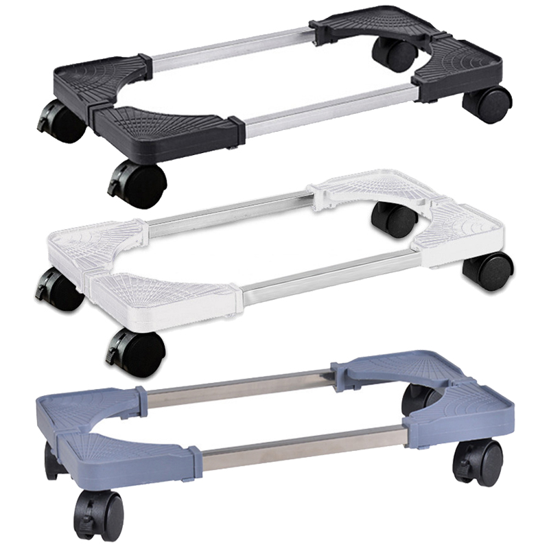 Mobile Computer Tower Stand Retractable 360° Rotation Computer Stand With Whe FY - Afbeelding 17 van 18
