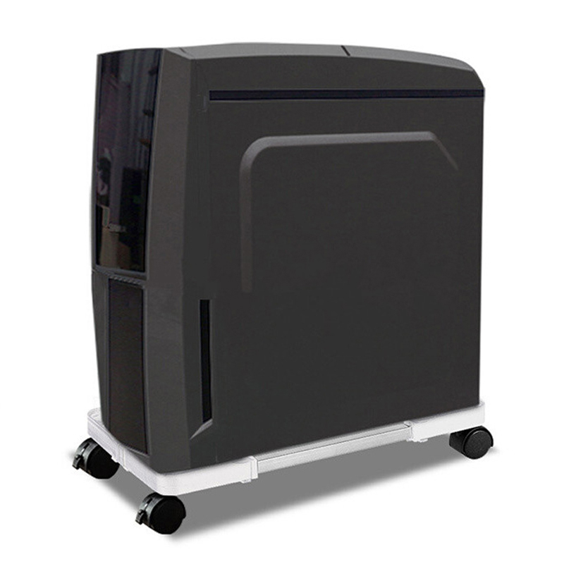 Mobile Computer Tower Stand Retractable 360° Rotation Computer Stand With Whe FY - Afbeelding 13 van 18