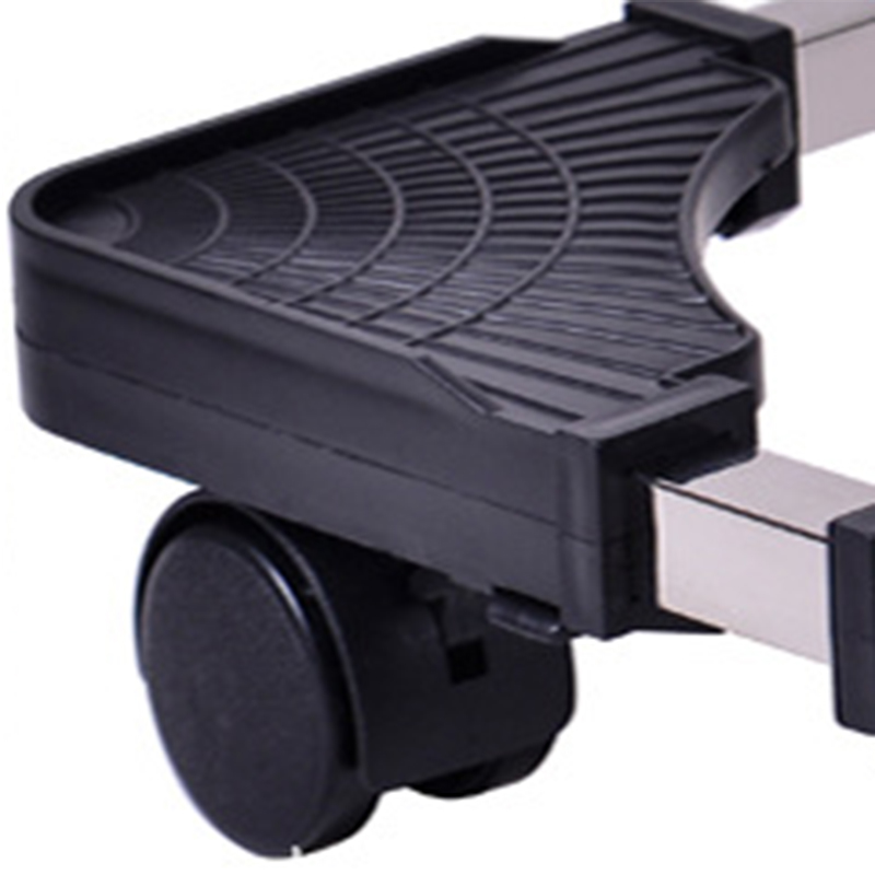 Mobile Computer Tower Stand Retractable 360° Rotation Computer Stand With Whe CB - Afbeelding 15 van 18