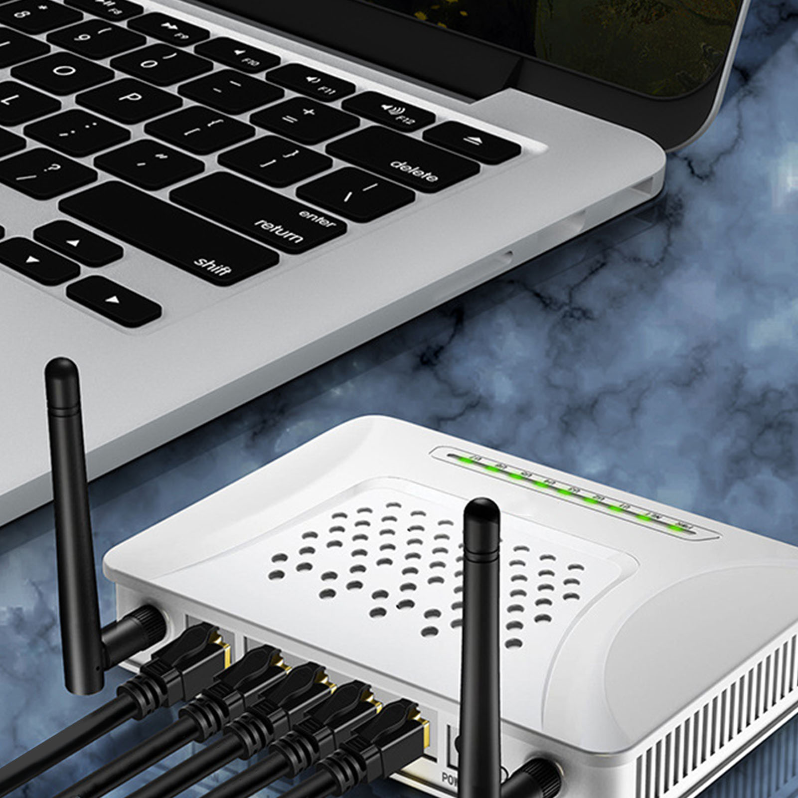 Cat 8 Network Cable 40Gbps High Speed 2000MHz Double Shielded 26AWG Cat 8 Eth FY - Afbeelding 28 van 29