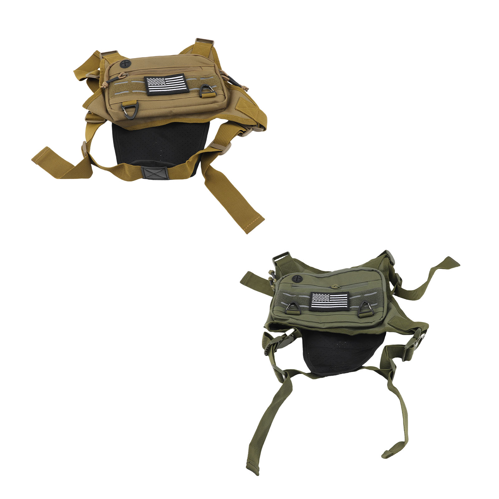 Outdoor Sports Chest Bag For Men Women Lightweight EDC Travel Chest Pack For GDM - Picture 5 of 9