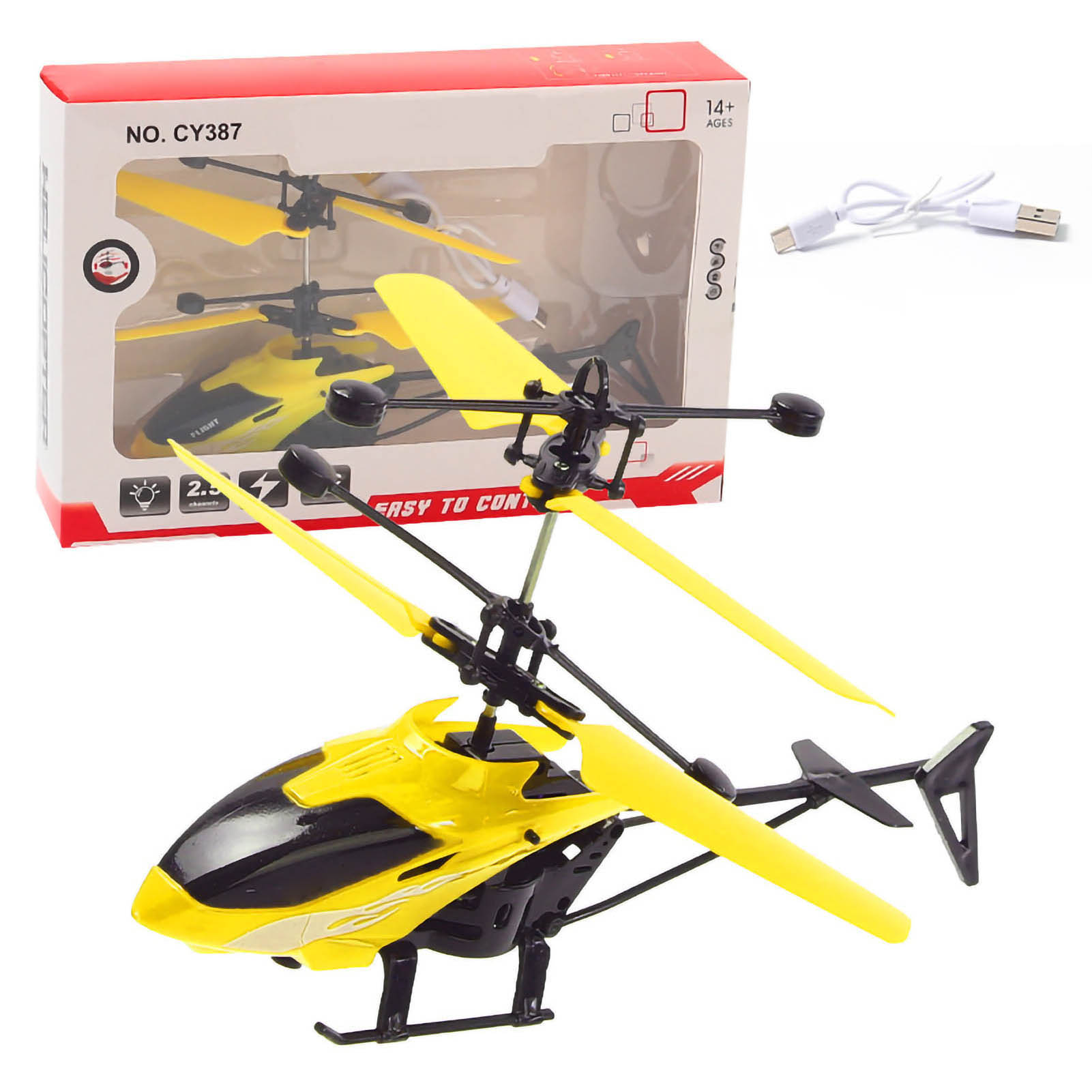Stable Induction Hover Helicopter Advanced Sensor Control Toy for Children - Picture 19 of 21