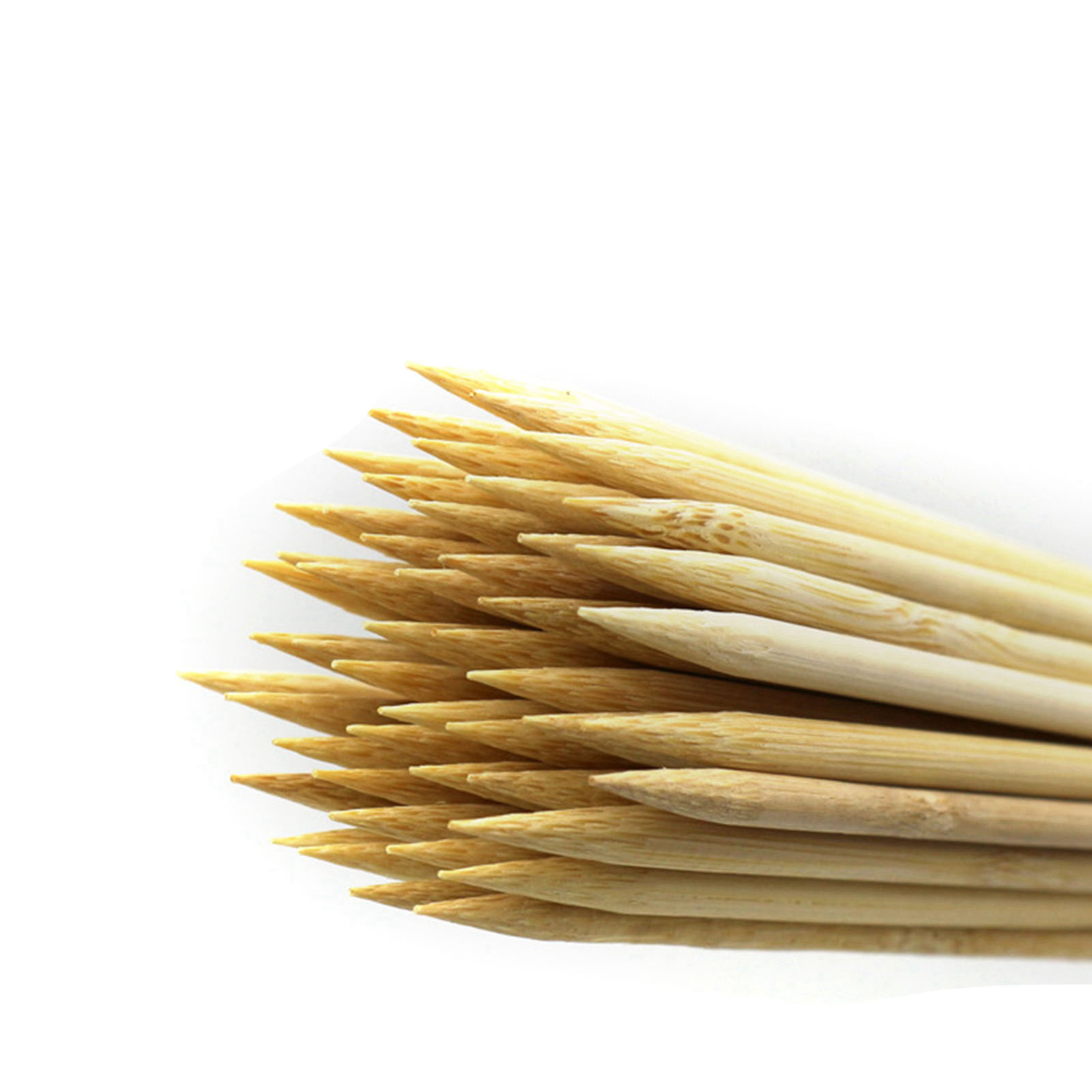 NEW Disposable Barbecue Skewers Bamboo For Barbecue BBQ Appetiser Fruit Kabob