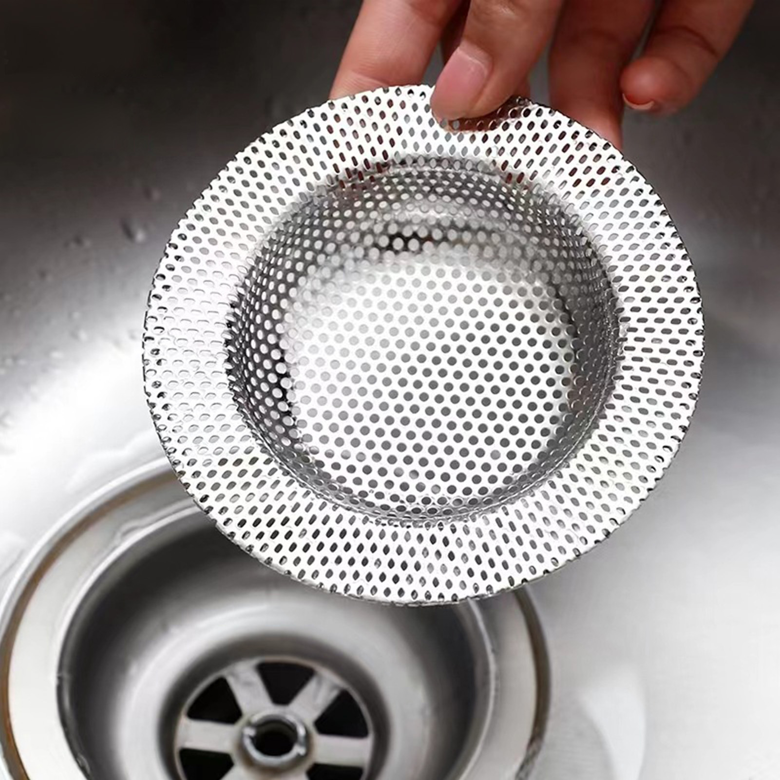 NEW Kitchen Sink Strainer StainlesSteel Rustproof Large Wide Sink Drain